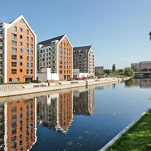  Lägenhet Nowa Motlawa Spa, Pool, Gym & Parking By Downtown Polen